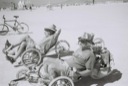 The trikes in Black Rock City