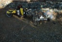 Trike, Cargo Monster, Ecospeed, trailer, and Ortlieb bags